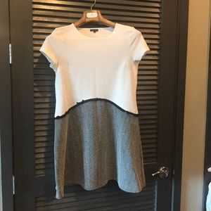 River Island black and white dress